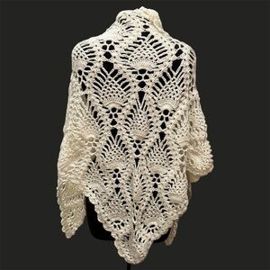 Hand Knit Shawl